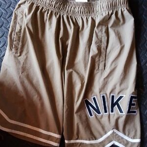 Nike Men's Tan Athletic Shorts